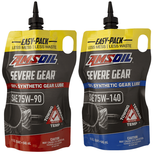 New AMSOIL Severe Gear® easy-pack